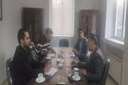 جلسه مشترک ادارات کل دامپزشکی و امور عشایر استان قزوین به منظور مایه‌کوبی دام‌های عشایر 
