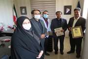 مدیر کل دامپزشکی استان قزوین از سوی دانشگاه علوم پزشکی تقدیر شد