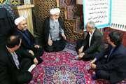 دیدار مدیر كل دامپزشكی با نماینده ولی فقیه و امام جمعه قزوین