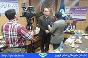 نشست  خبری مدیر کل دامپزشکی استان قزوین به مناسبت روز ملی دامپزشکی