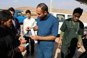 دومین مرحله خدمات رایگان دامپزشکی و ترویجی در روستای کنشکین شهرستان تاکستان