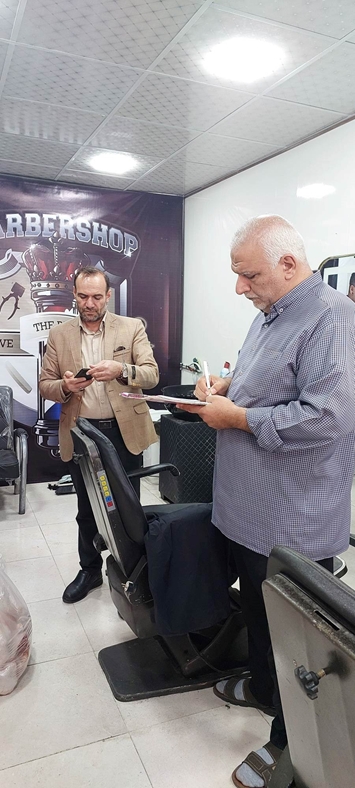 کشف مرغهای بدون هویت بوئین زهرا در آرایشگاه